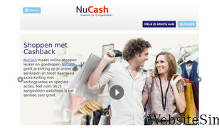 nucash.nl Screenshot