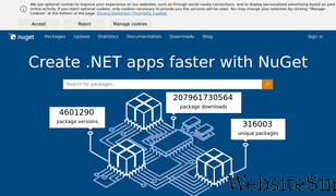 nuget.org Screenshot