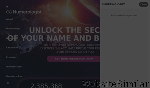 numerologist.com Screenshot