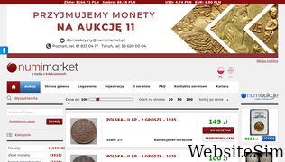 numimarket.pl Screenshot