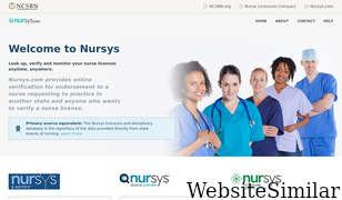 nursys.com Screenshot