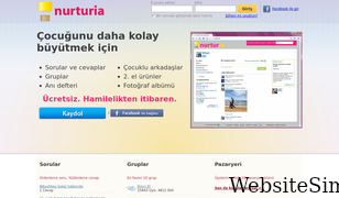 nurturia.com.tr Screenshot