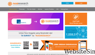 nusaresearch.net Screenshot
