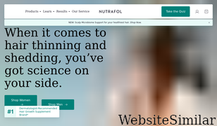 nutrafol.com Screenshot