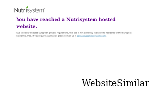 nutrisystem.com Screenshot