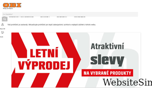 obi.cz Screenshot