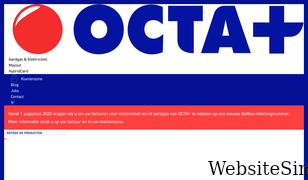 octaplus.be Screenshot