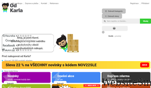odkarla.cz Screenshot