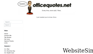 officequotes.net Screenshot