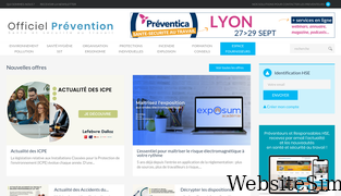 officiel-prevention.com Screenshot