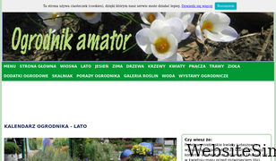 ogrodnik-amator.pl Screenshot