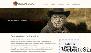 olavodecarvalho.org Screenshot
