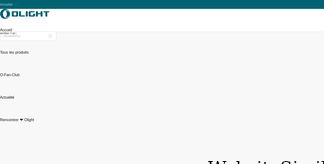 olightstore.fr Screenshot