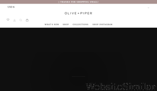 oliveandpiper.com Screenshot