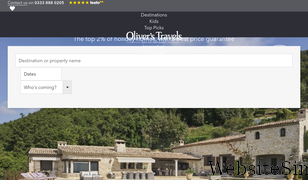 oliverstravels.com Screenshot