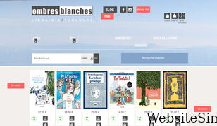 ombres-blanches.fr Screenshot