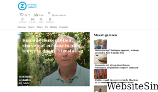 omroepzeeland.nl Screenshot