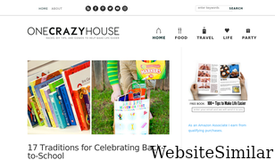 onecrazyhouse.com Screenshot