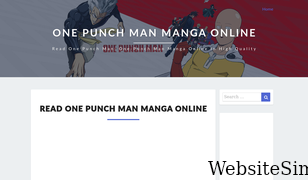 onepunch-manga.com Screenshot