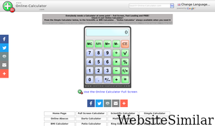 online-calculator.com Screenshot