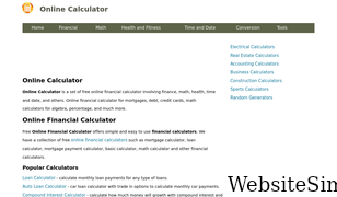 online-calculator.org Screenshot
