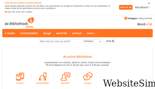 onlinebibliotheek.nl Screenshot