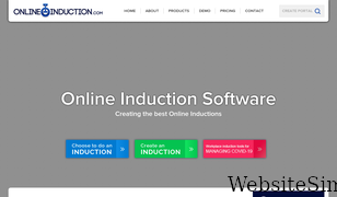 onlineinduction.com Screenshot
