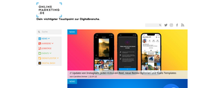 onlinemarketing.de Screenshot