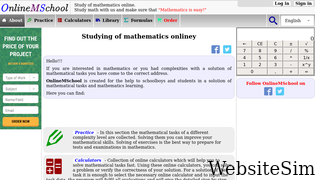 onlinemschool.com Screenshot