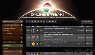 onlinestream.live Screenshot