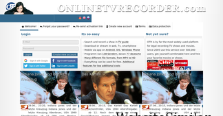 onlinetvrecorder.com Screenshot