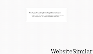 onlinewagestatements.com Screenshot