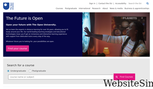 open.ac.uk Screenshot