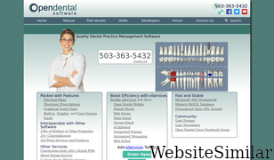 opendental.com Screenshot