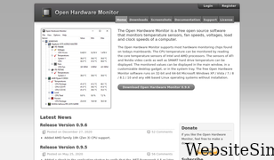 openhardwaremonitor.org Screenshot