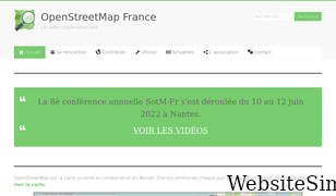 openstreetmap.fr Screenshot