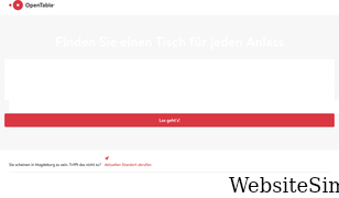 opentable.de Screenshot