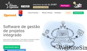 operand.com.br Screenshot