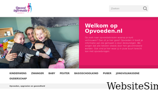 opvoeden.nl Screenshot