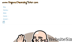 organicchemistrytutor.com Screenshot