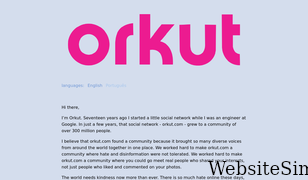 orkut.com Screenshot