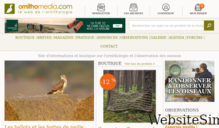 ornithomedia.com Screenshot