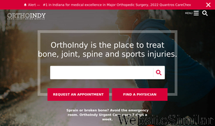 orthoindy.com Screenshot