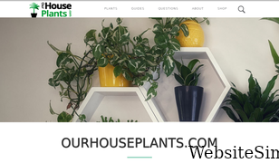 ourhouseplants.com Screenshot
