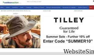 outdooraction.co.uk Screenshot