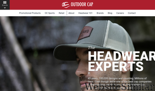 outdoorcap.com Screenshot