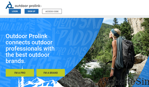 outdoorprolink.com Screenshot