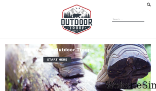 outdoortroop.com Screenshot