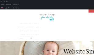 outletshopforkids.com.au Screenshot