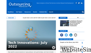 outsourcing-pharma.com Screenshot